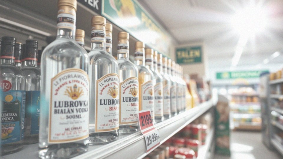 Jakie są najlepsze oferty na wódki w Biedronce?