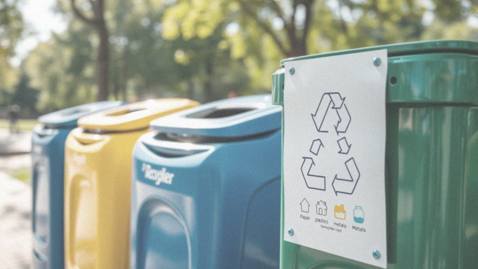 Jakie są zalety używania plakatów o recyklingu?