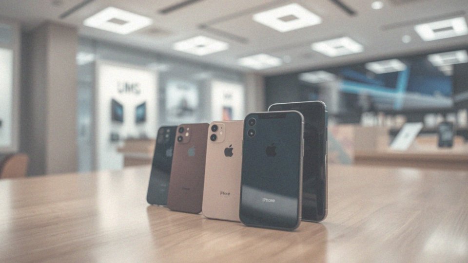 Jakie są dostępne modele iPhone’ów w stosunku do smartfonów?