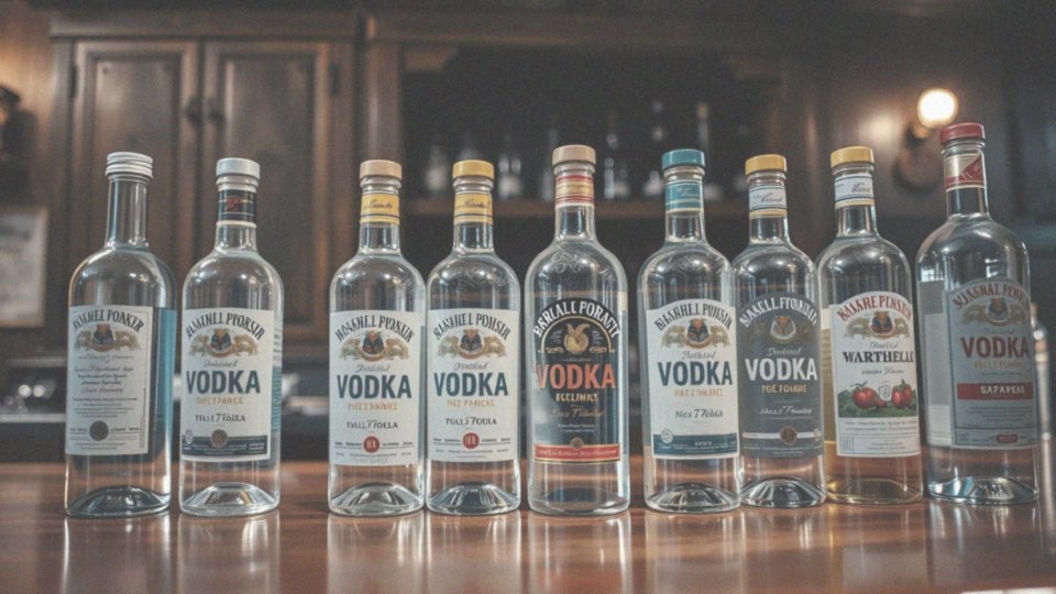 Jakie są różne rodzaje wódki 0,7 l dostępne na rynku?