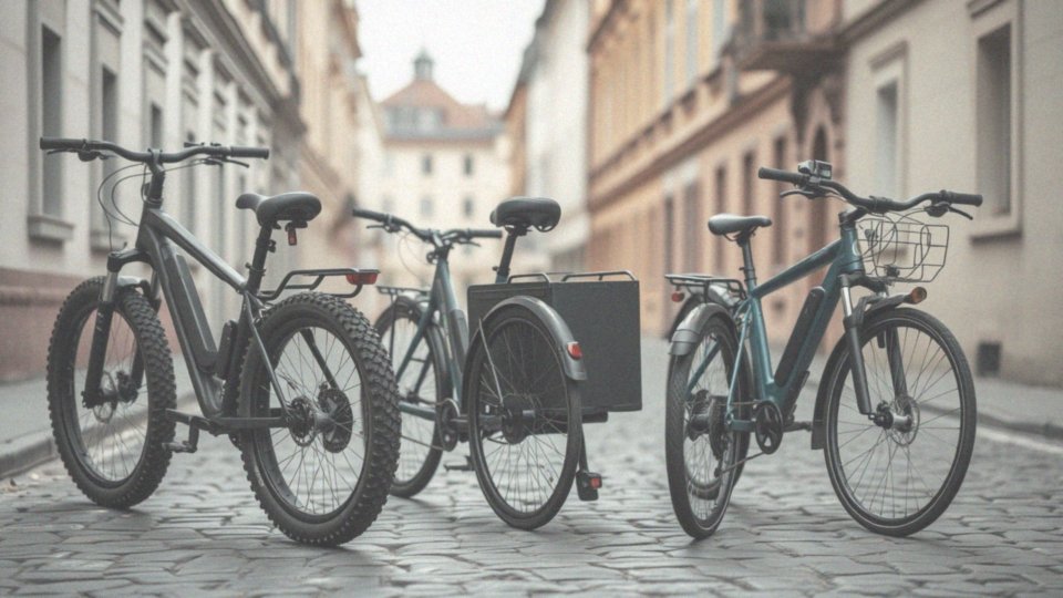 Jakie są różnice między rowerami elektrycznymi MTB, cargo i miejskimi?