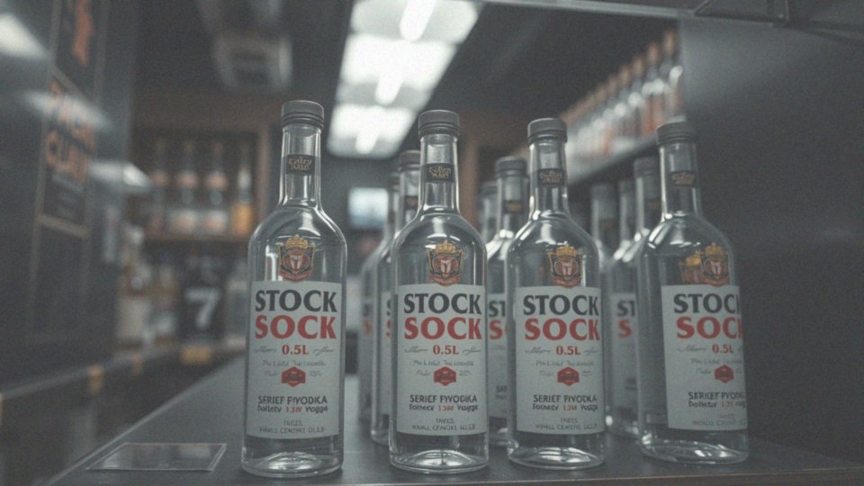 Dlaczego cena wódki Stock 0,5l może się różnić?