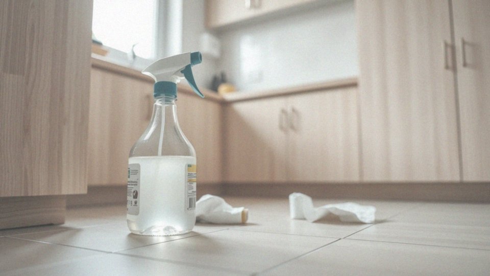 Jak można wykorzystać ocet do neutralizacji zapachu wymiotin?