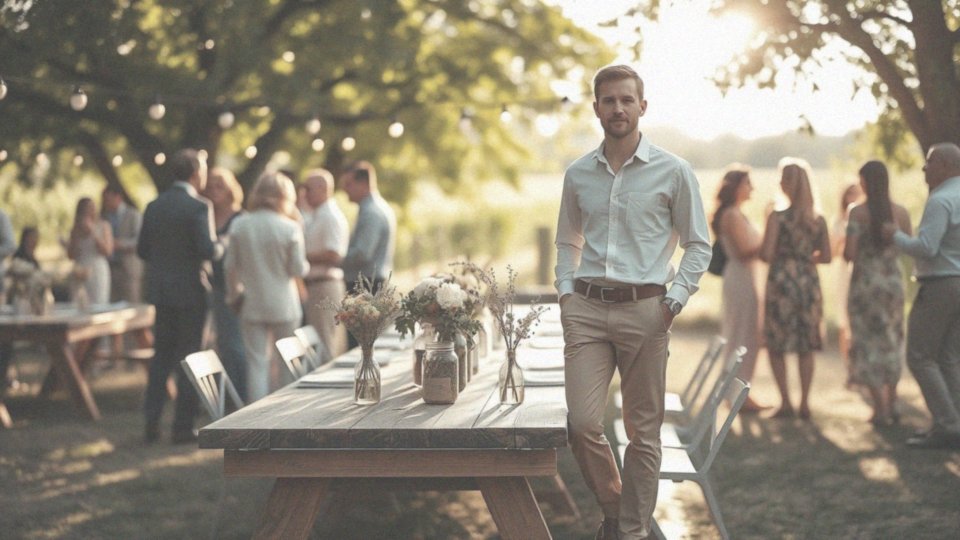 Jakie trendy i inspiracje można znaleźć w stylizacji casualowej na wesela?