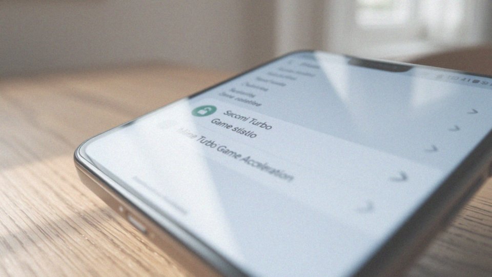 Game Turbo Xiaomi – jak wyłączyć tą funkcję krok po kroku?