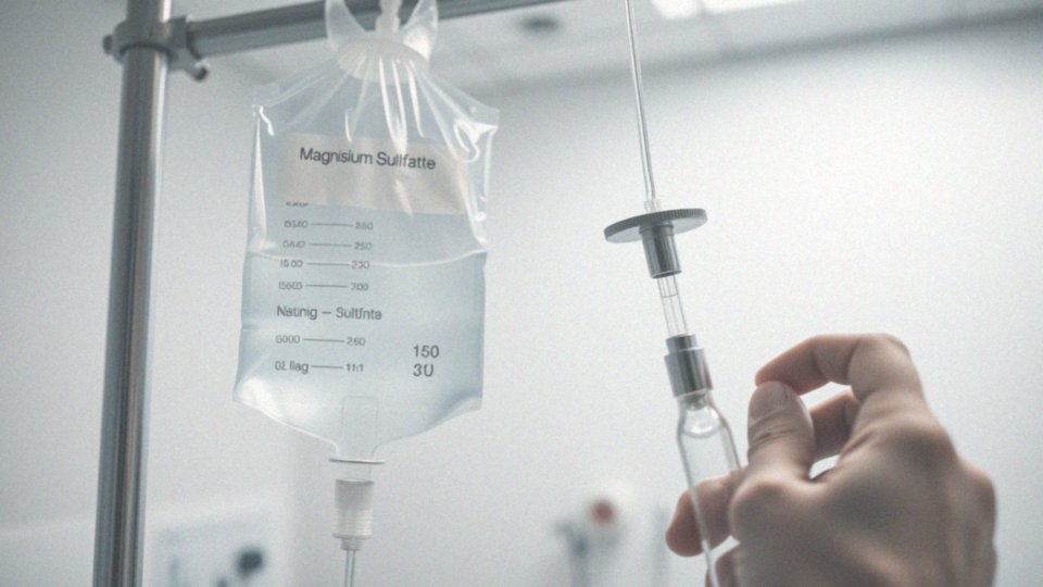 Jak podać magnez dożylnie? Kluczowe zasady i wskazania